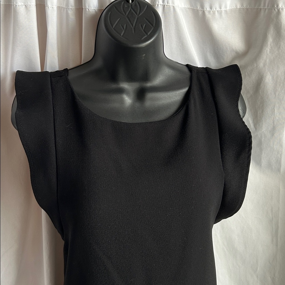 Everly Little Black Dress Size Small Sleeveless Back Zipper - Picture 2 of 12